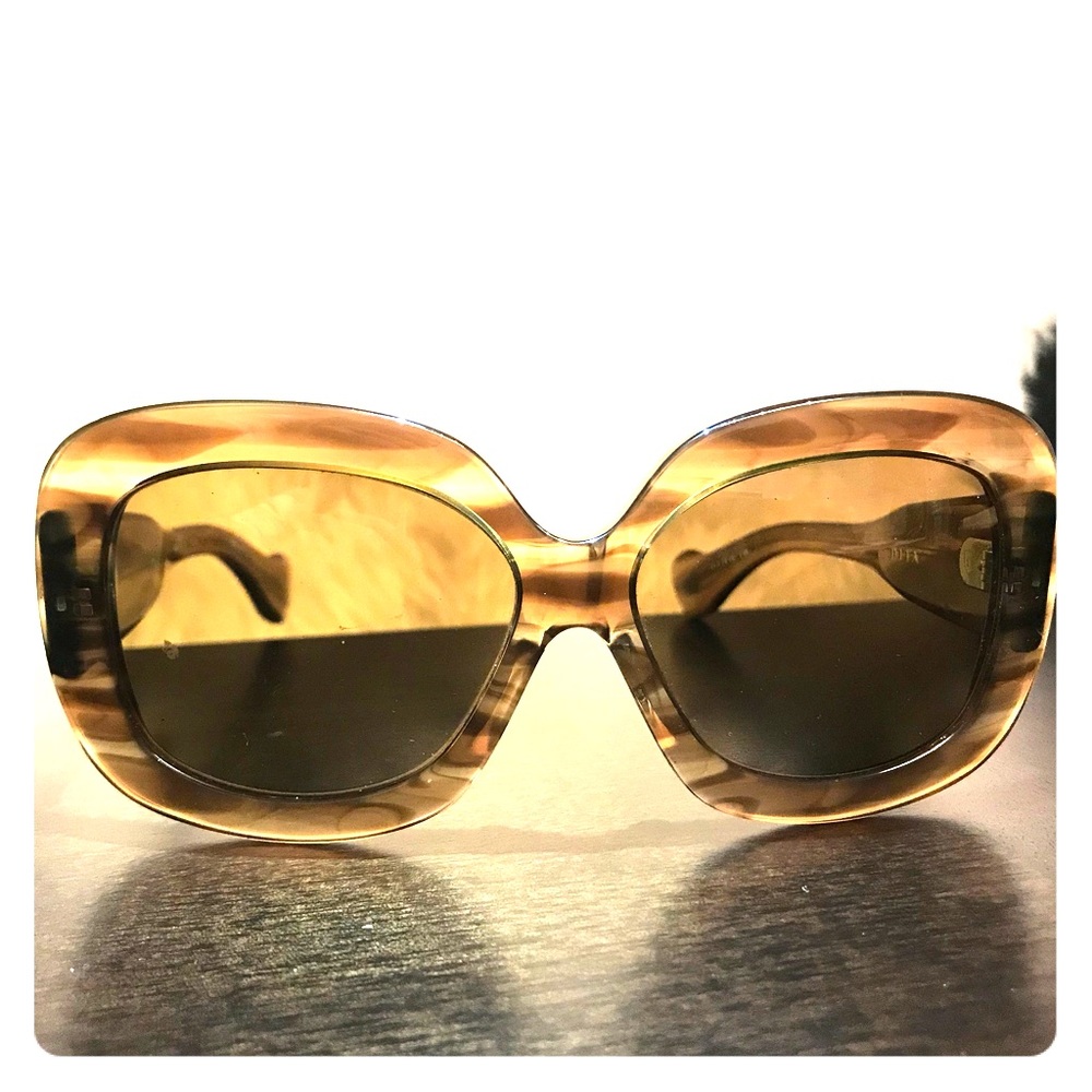 Dita Tortoise Shell Lyon Sunglasses includes case